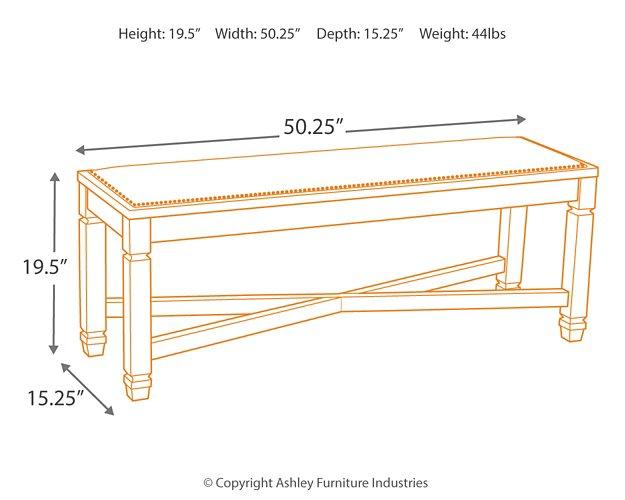 Bolanburg Dining Bench - Luxury Home Furniture (MI)