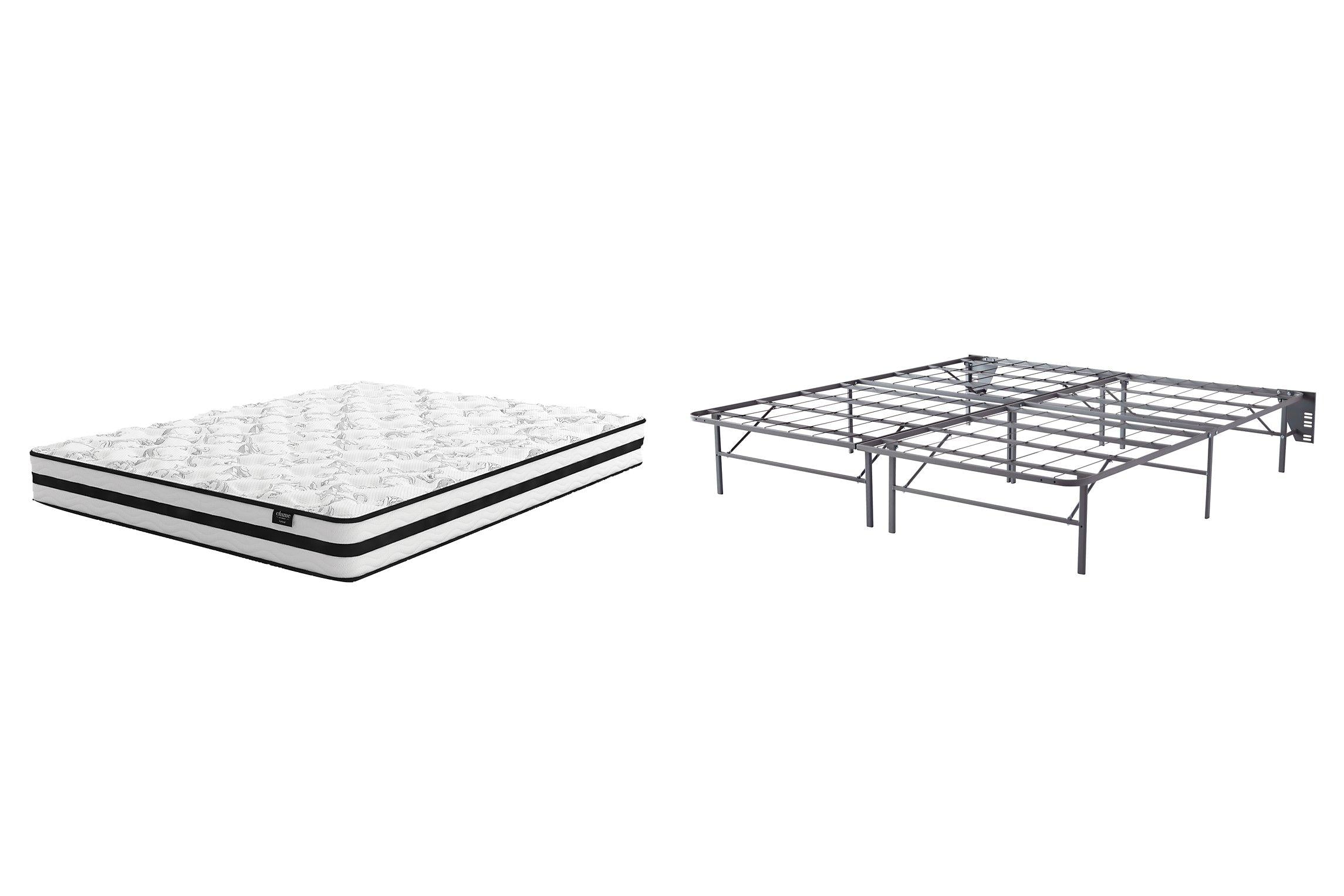 8 Inch Chime Innerspring Mattress Set - Luxury Home Furniture (MI)