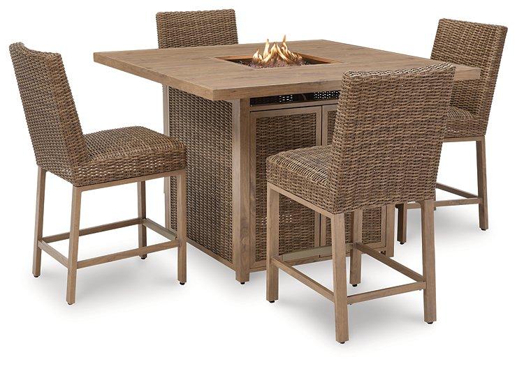 Walton Bridge Outdoor Bar Set - Luxury Home Furniture (MI)
