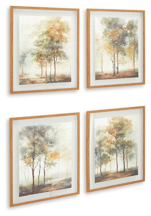 Bryneford Wall Art (Set of 4) - Luxury Home Furniture (MI)
