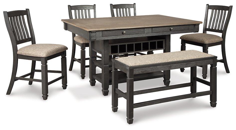 Tyler Creek Counter Height Dining Set - Luxury Home Furniture (MI)