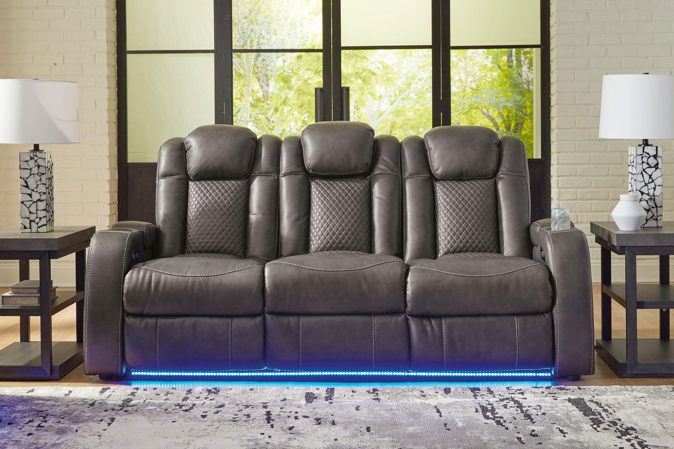 Fyne-Dyme Power Reclining Sofa - Luxury Home Furniture (MI)
