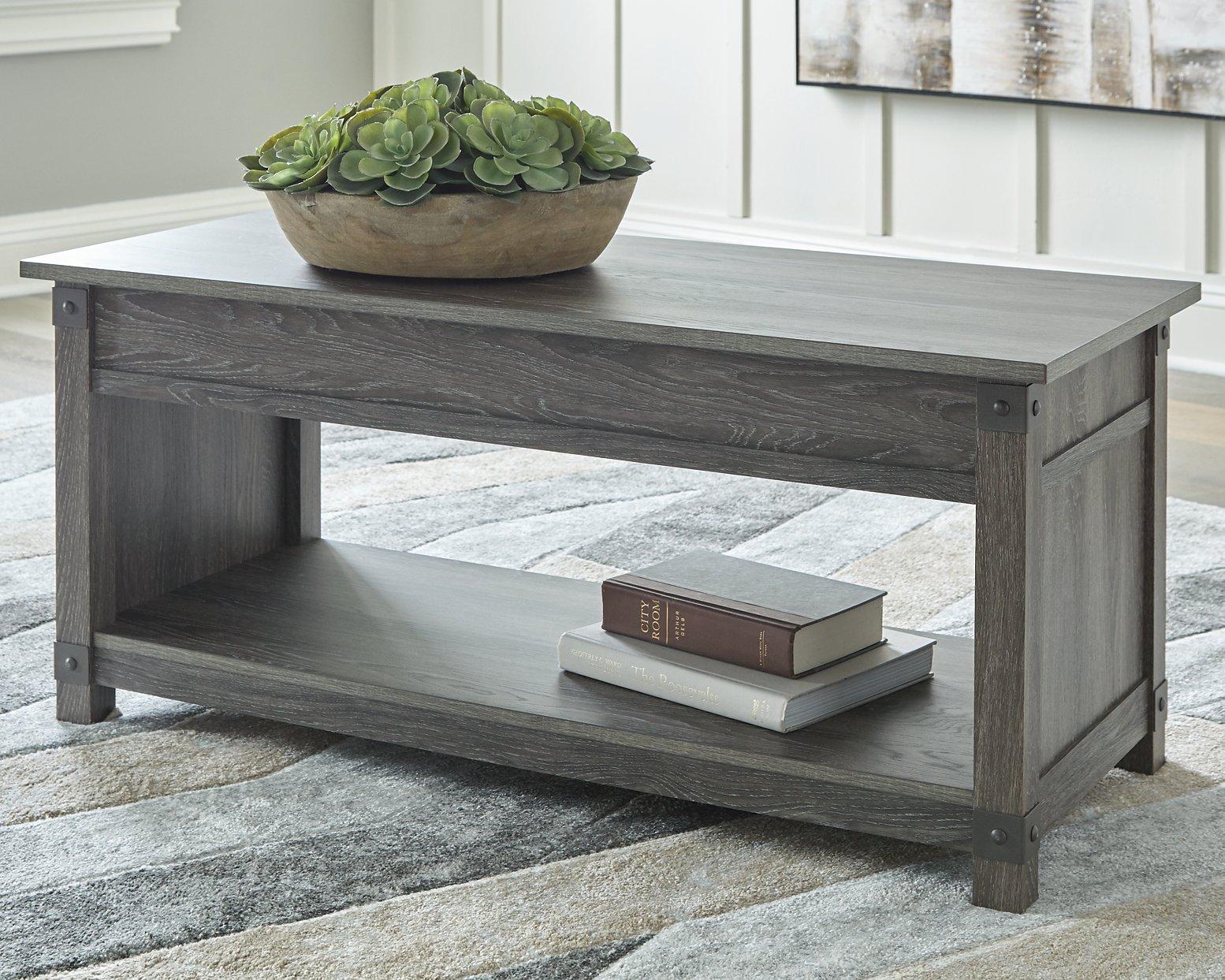 Freedan Lift-Top Coffee Table - Luxury Home Furniture (MI)