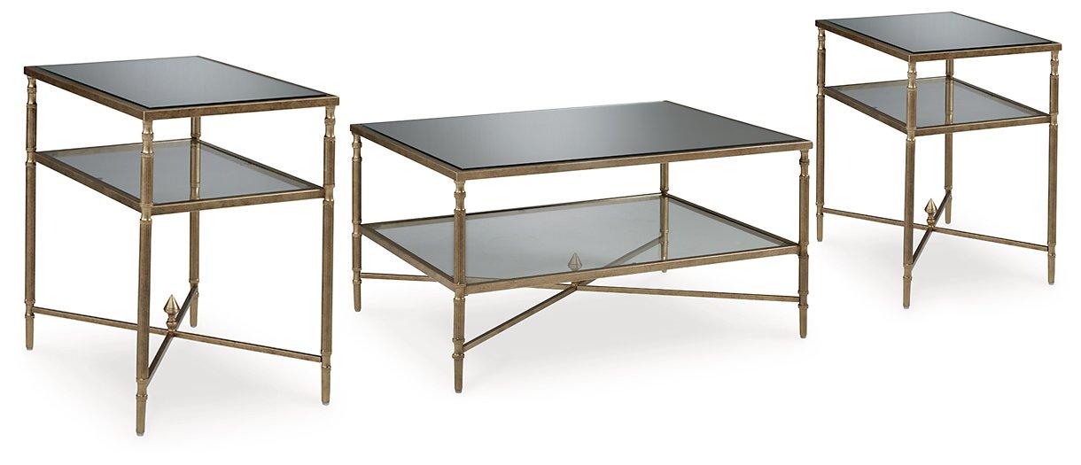 Cloverty Occasional Table Set - Luxury Home Furniture (MI)