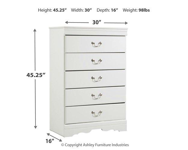 Anarasia Chest of Drawers - Luxury Home Furniture (MI)