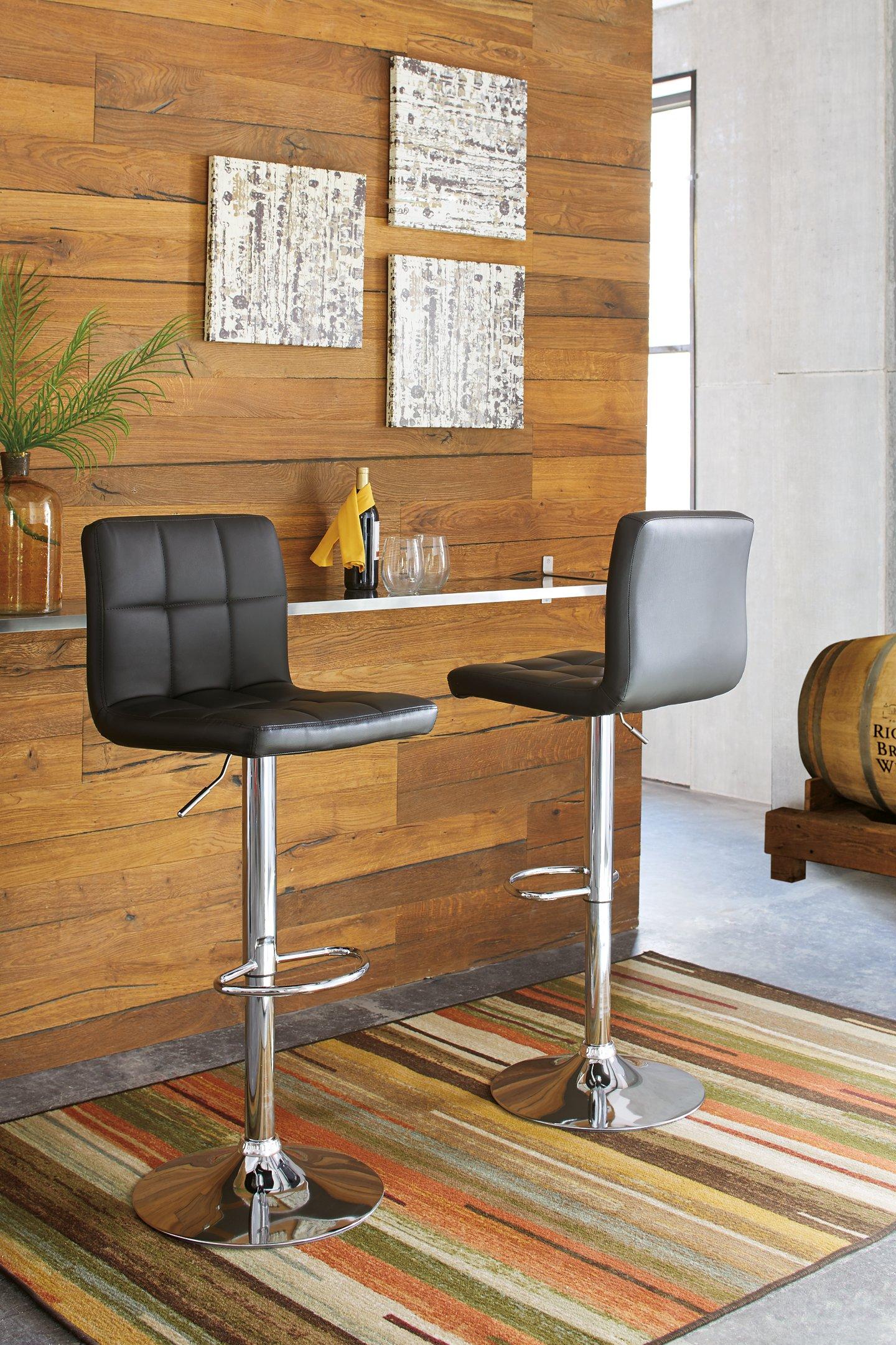 Bellatier Adjustable Height Bar Stool - Luxury Home Furniture (MI)