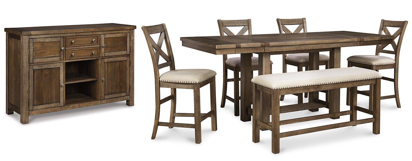 Moriville Counter Height Dining Set - Luxury Home Furniture (MI)