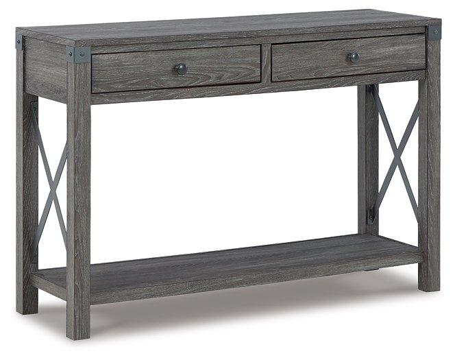 Freedan Sofa/Console Table - Luxury Home Furniture (MI)