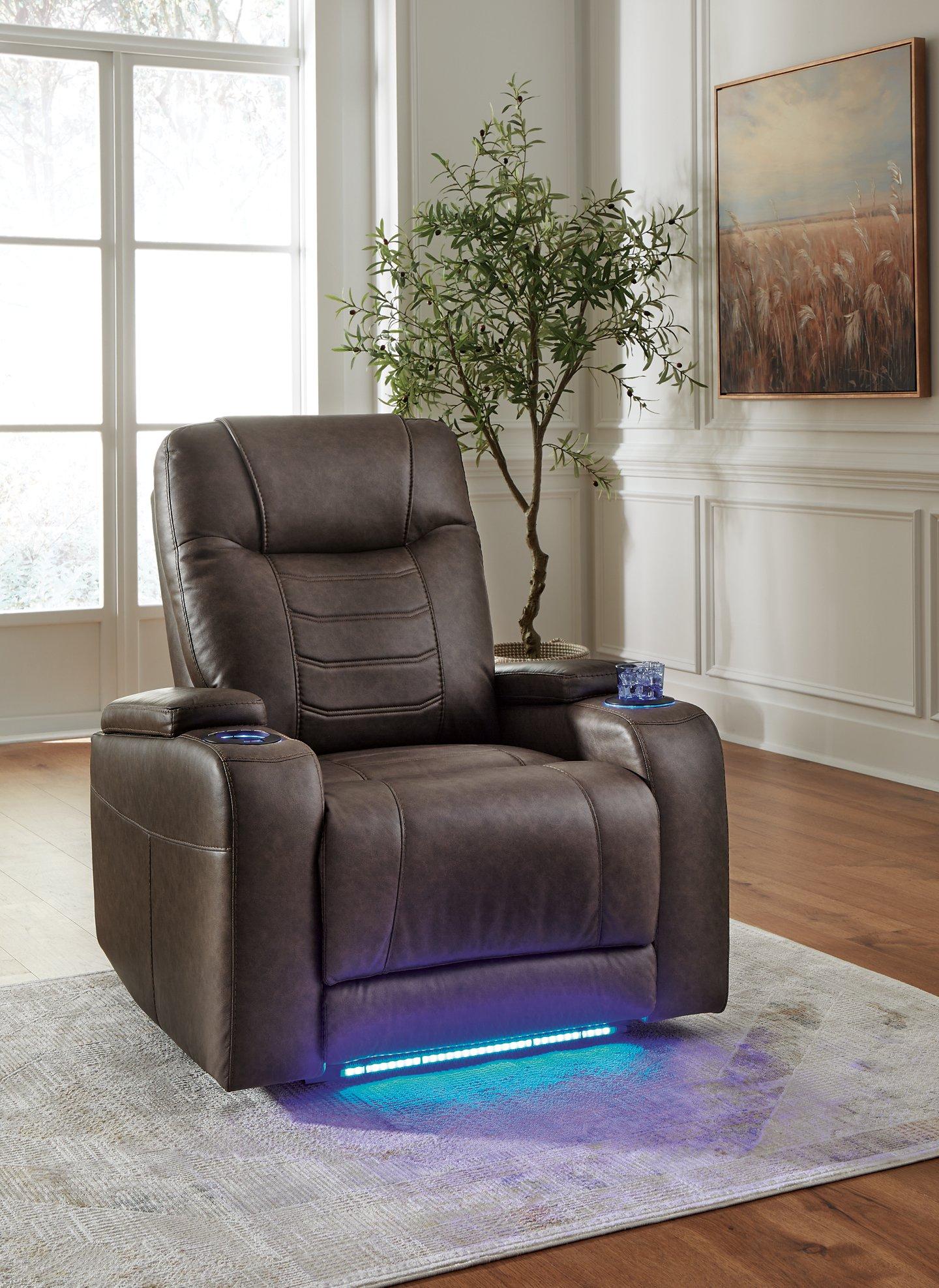 Schooner Rocks Power Recliner - Luxury Home Furniture (MI)