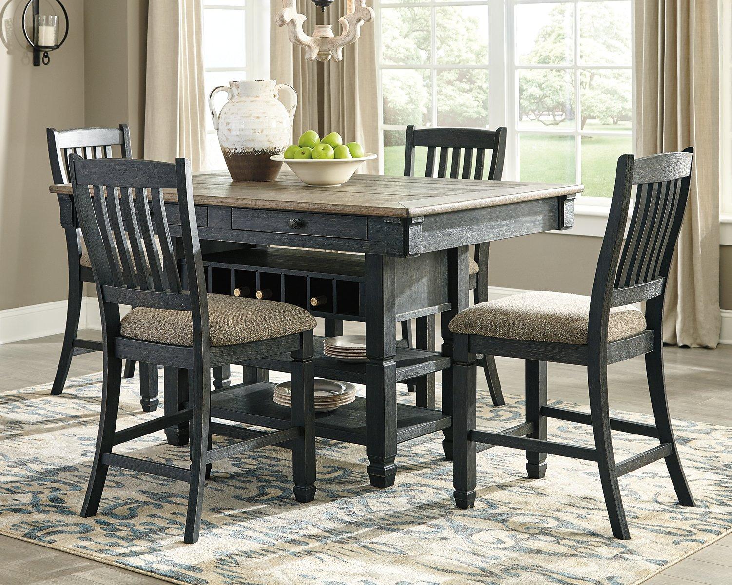 Tyler Creek Counter Height Dining Set - Luxury Home Furniture (MI)