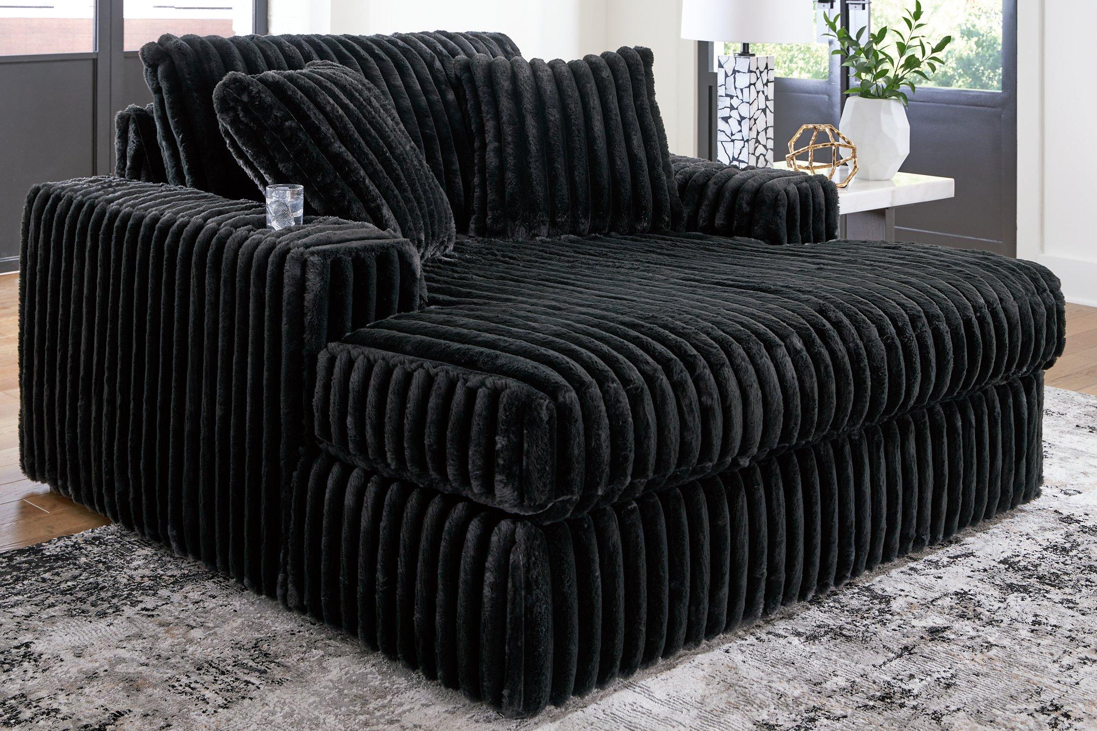 Midnight-Madness Oversized Chaise - Luxury Home Furniture (MI)