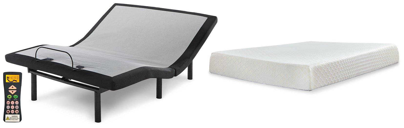 10 Inch Chime Memory Foam Mattress Set - Luxury Home Furniture (MI)