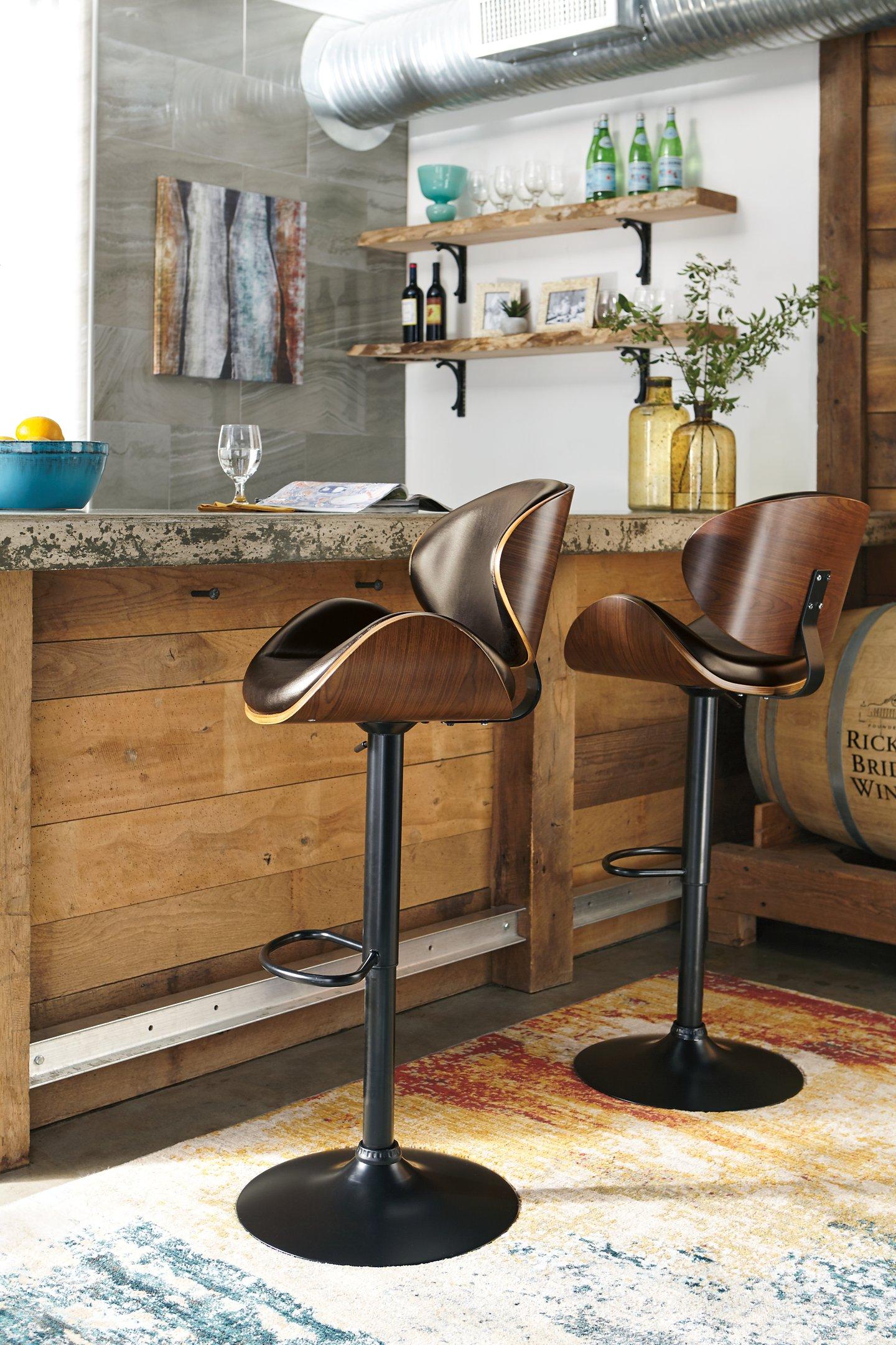 Bellatier Adjustable Height Bar Stool - Luxury Home Furniture (MI)