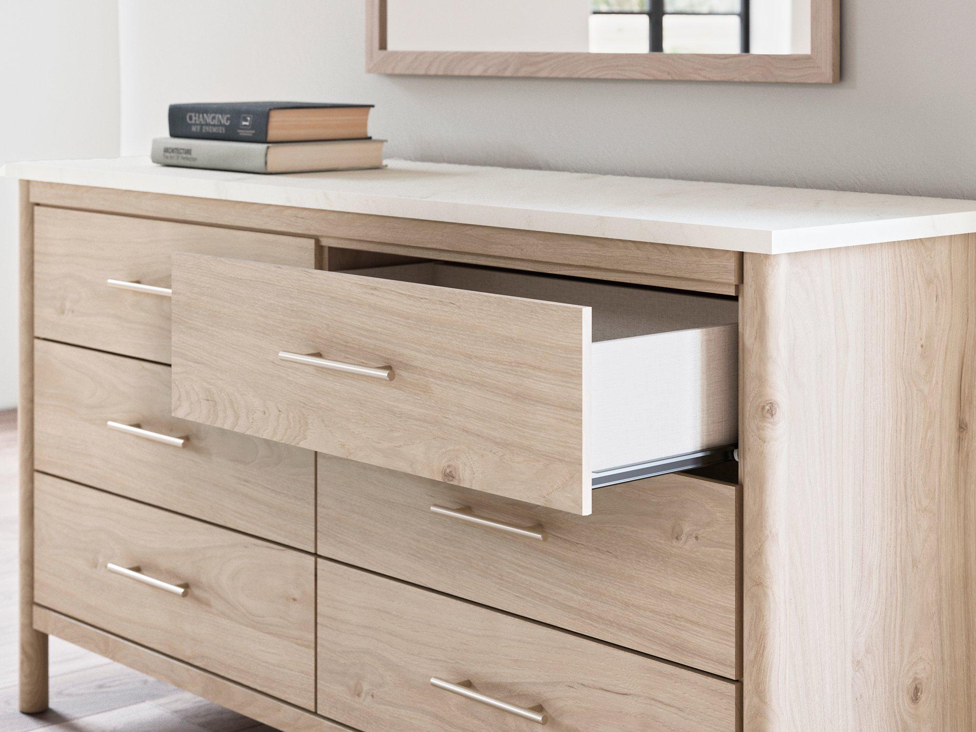 Cadmori Dresser and Mirror - Luxury Home Furniture (MI)