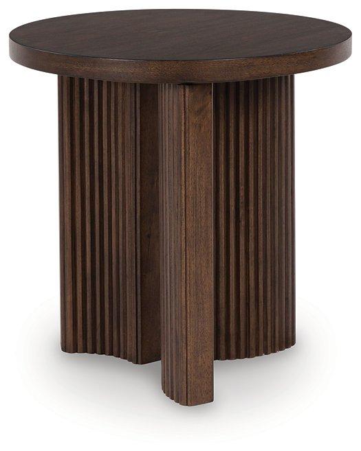Korestone End Table - Luxury Home Furniture (MI)