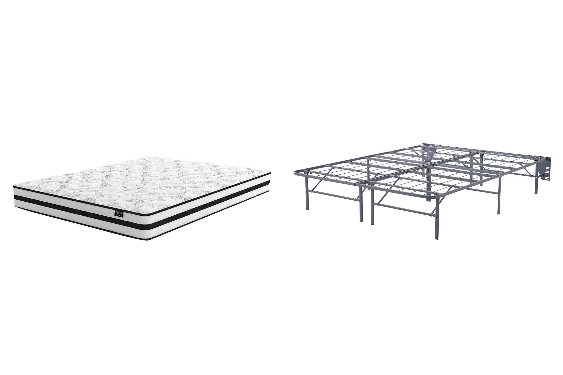 8 Inch Chime Innerspring Mattress Set - Luxury Home Furniture (MI)