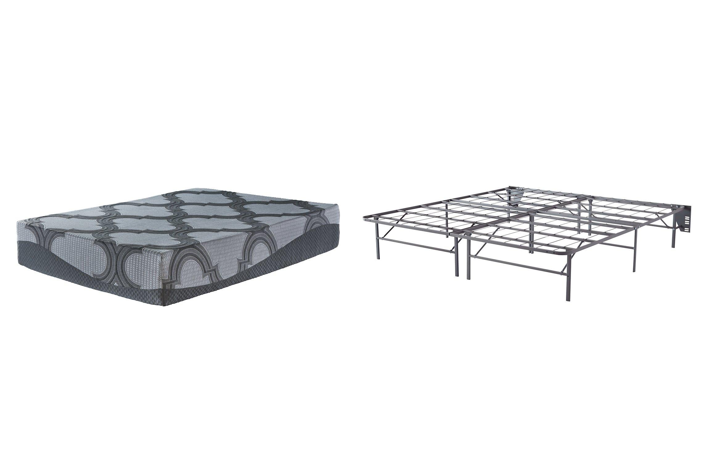 12 Inch Ashley Hybrid Mattress Set - Luxury Home Furniture (MI)