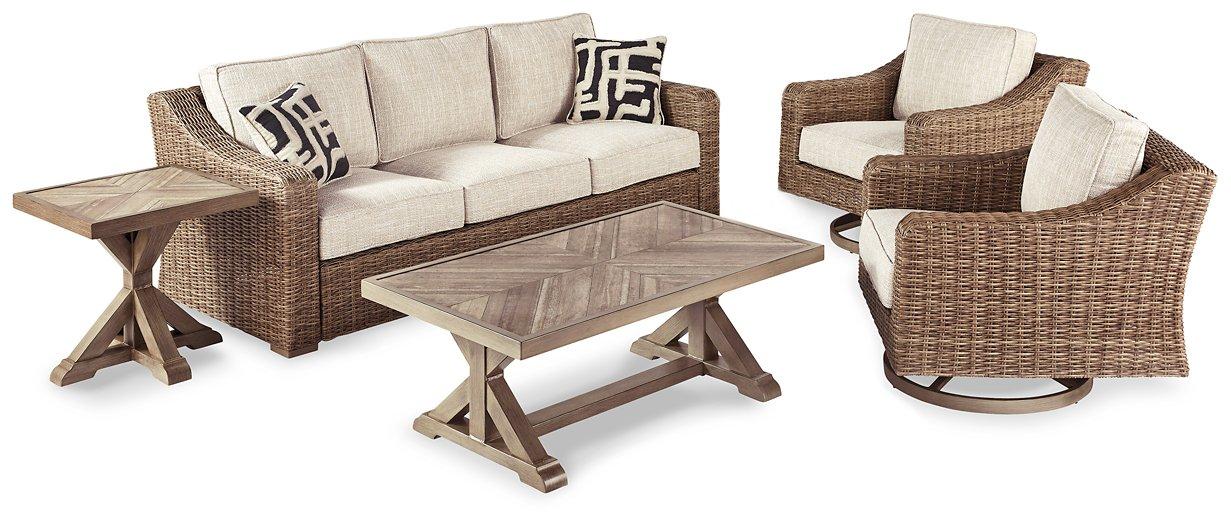 Beachcroft Outdoor Conversation Set - Luxury Home Furniture (MI)