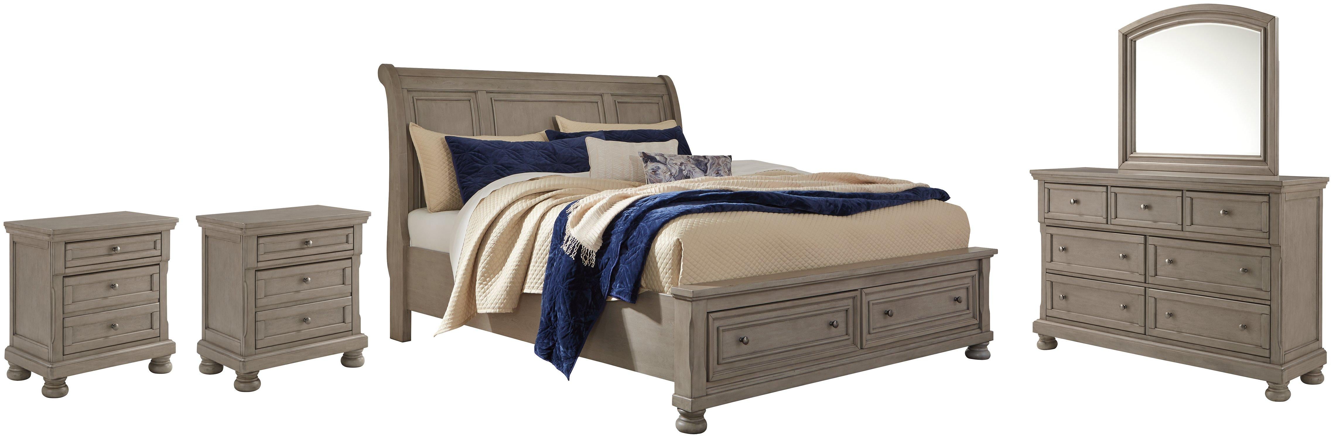 Lettner Bedroom Set - Luxury Home Furniture (MI)