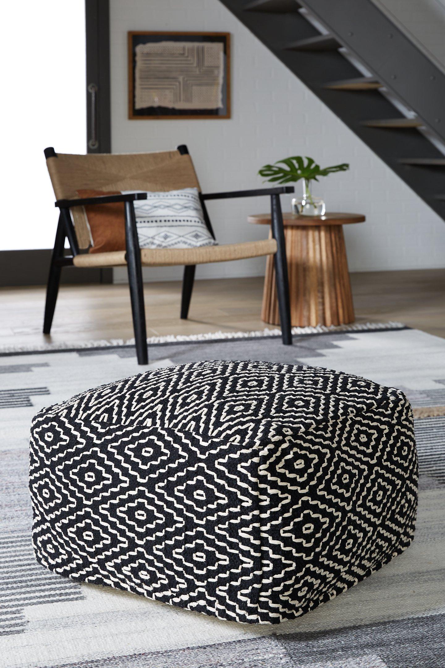 Jasett Pouf - Luxury Home Furniture (MI)