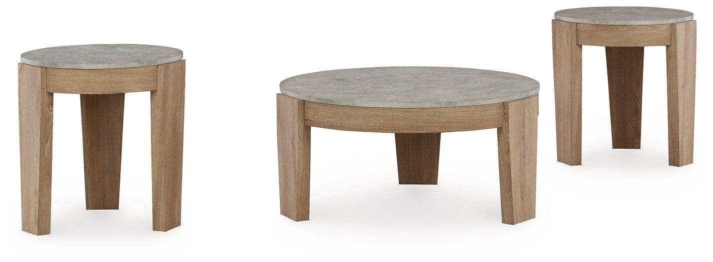 Guystone Table (Set of 3) - Luxury Home Furniture (MI)