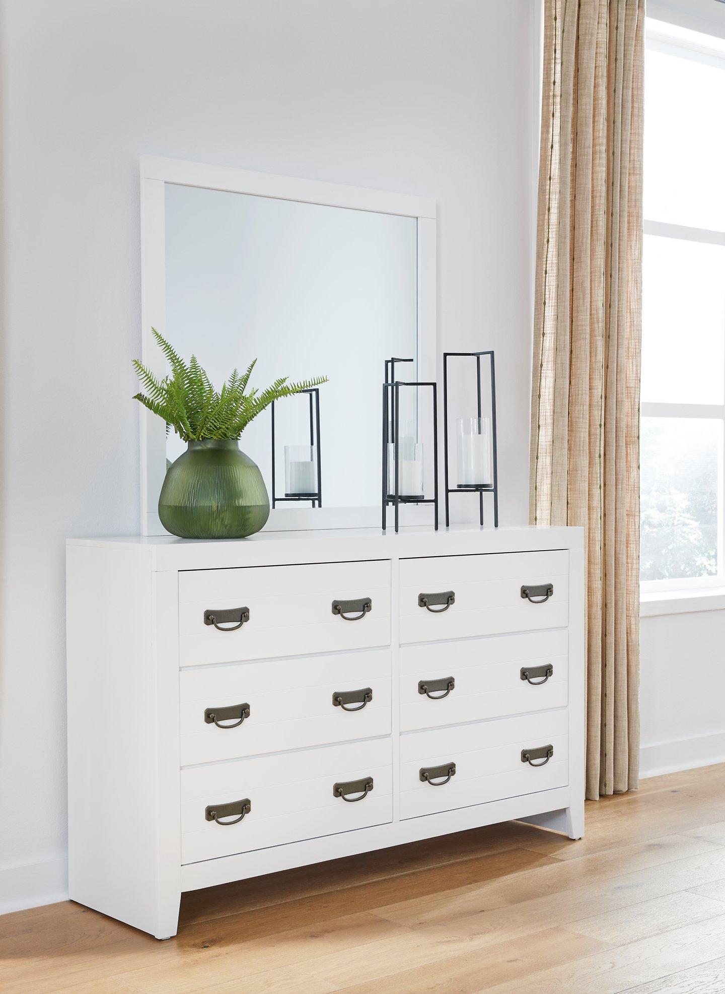 Binterglen Dresser and Mirror - Luxury Home Furniture (MI)