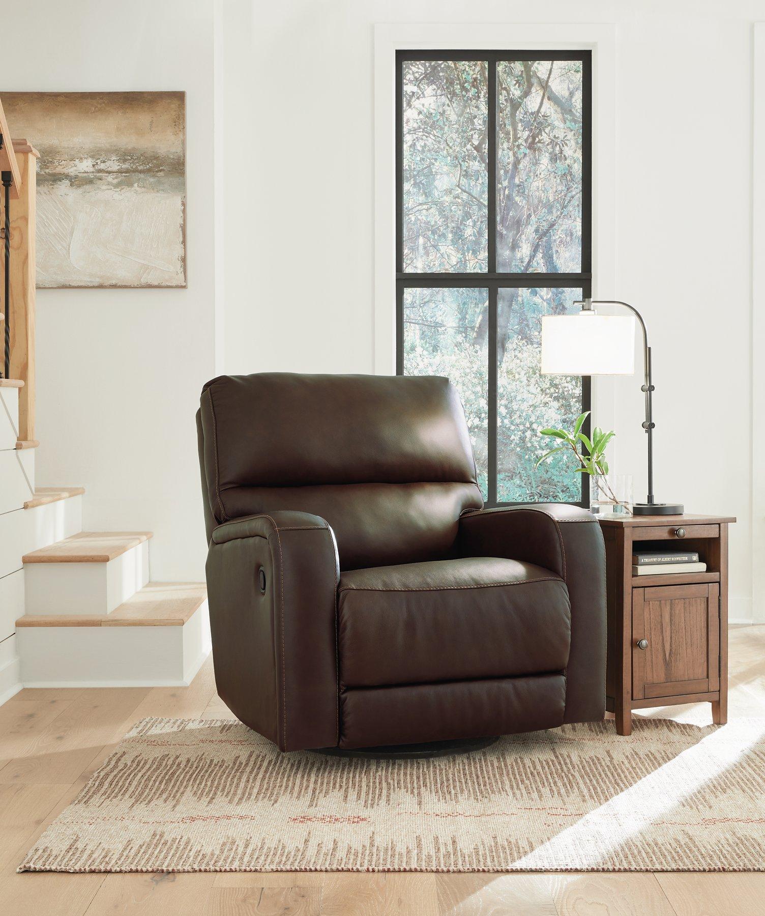 Emberla Swivel Glider Recliner - Luxury Home Furniture (MI)