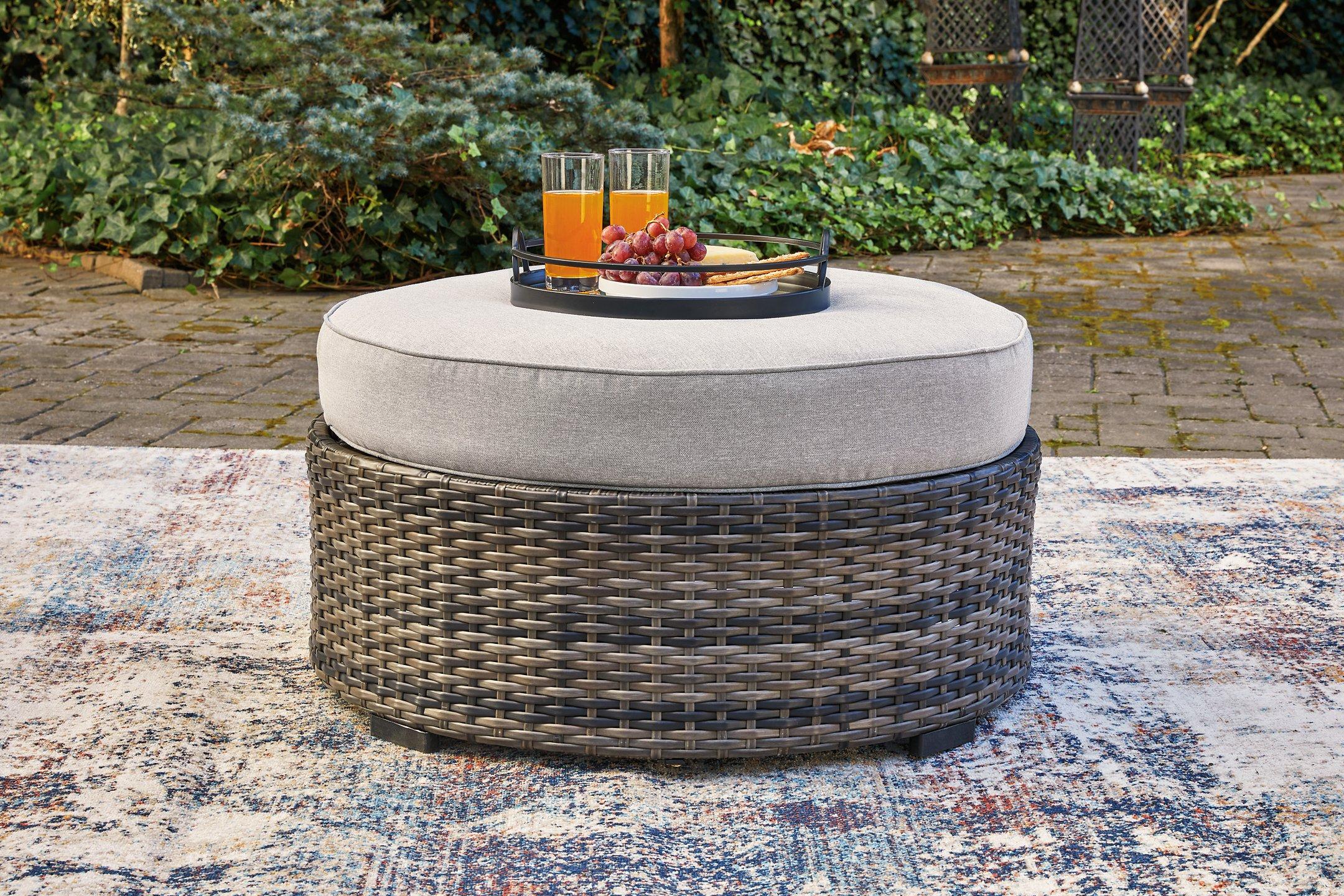 Harbor Court Ottoman with Cushion - Luxury Home Furniture (MI)