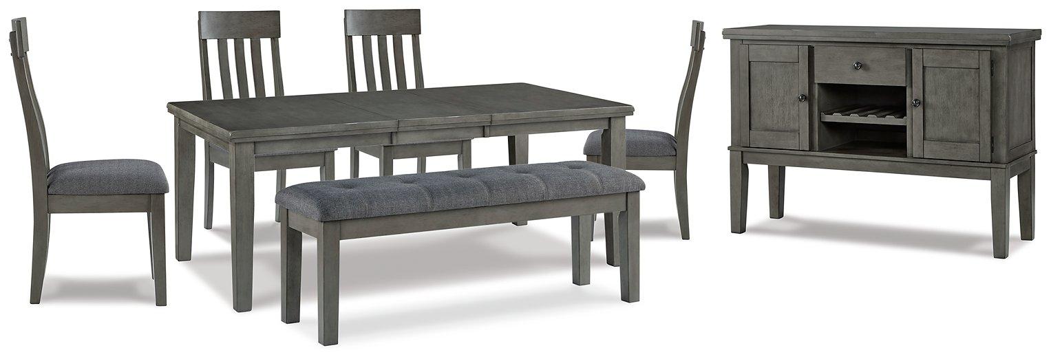 Hallanden Dining Room Set - Luxury Home Furniture (MI)