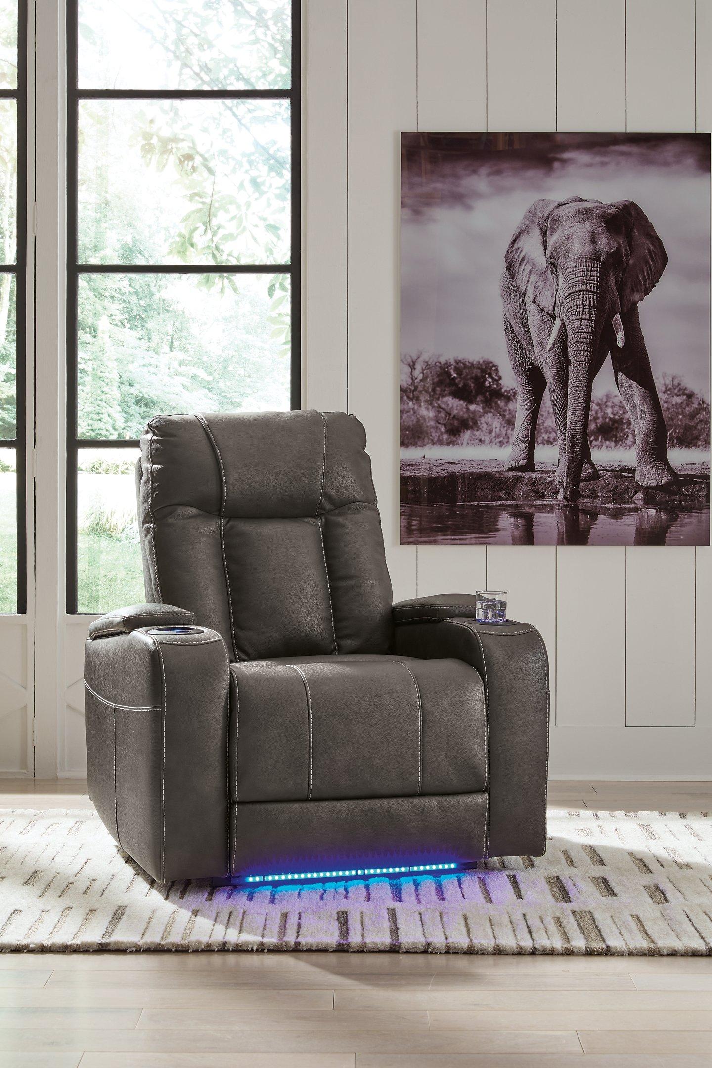 Feazada Power Recliner - Luxury Home Furniture (MI)