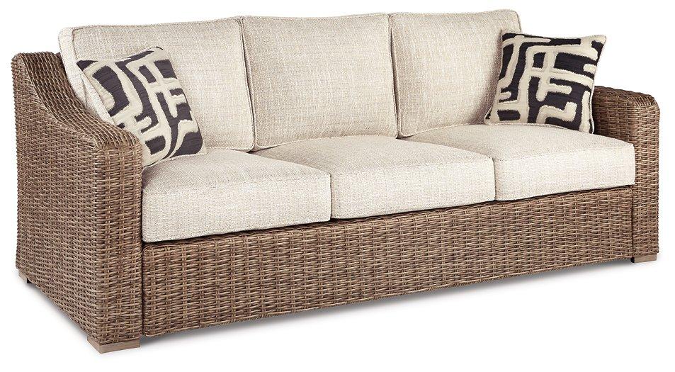 Beachcroft Outdoor Sofa, Lounge Chairs and Fire Pit - Luxury Home Furniture (MI)