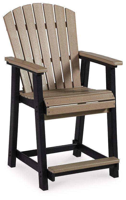 Fairen Trail Outdoor Counter Height Bar Stool (Set of 2) - Luxury Home Furniture (MI)