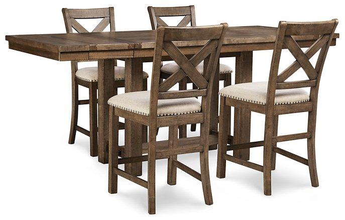 Moriville Counter Height Dining Set - Luxury Home Furniture (MI)