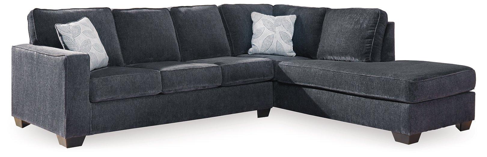 Altari Sleeper Sectional with Chaise - Luxury Home Furniture (MI)
