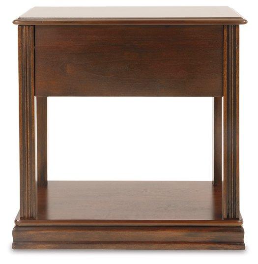Breegin Chairside End Table - Luxury Home Furniture (MI)