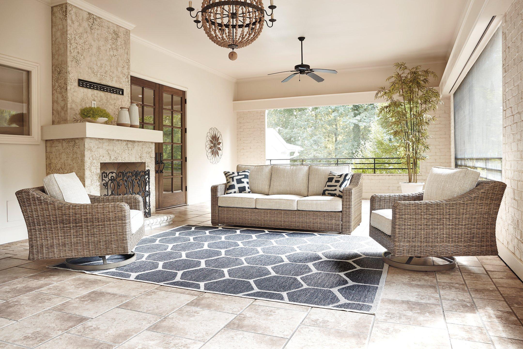 Beachcroft Outdoor Seating Set - Luxury Home Furniture (MI)