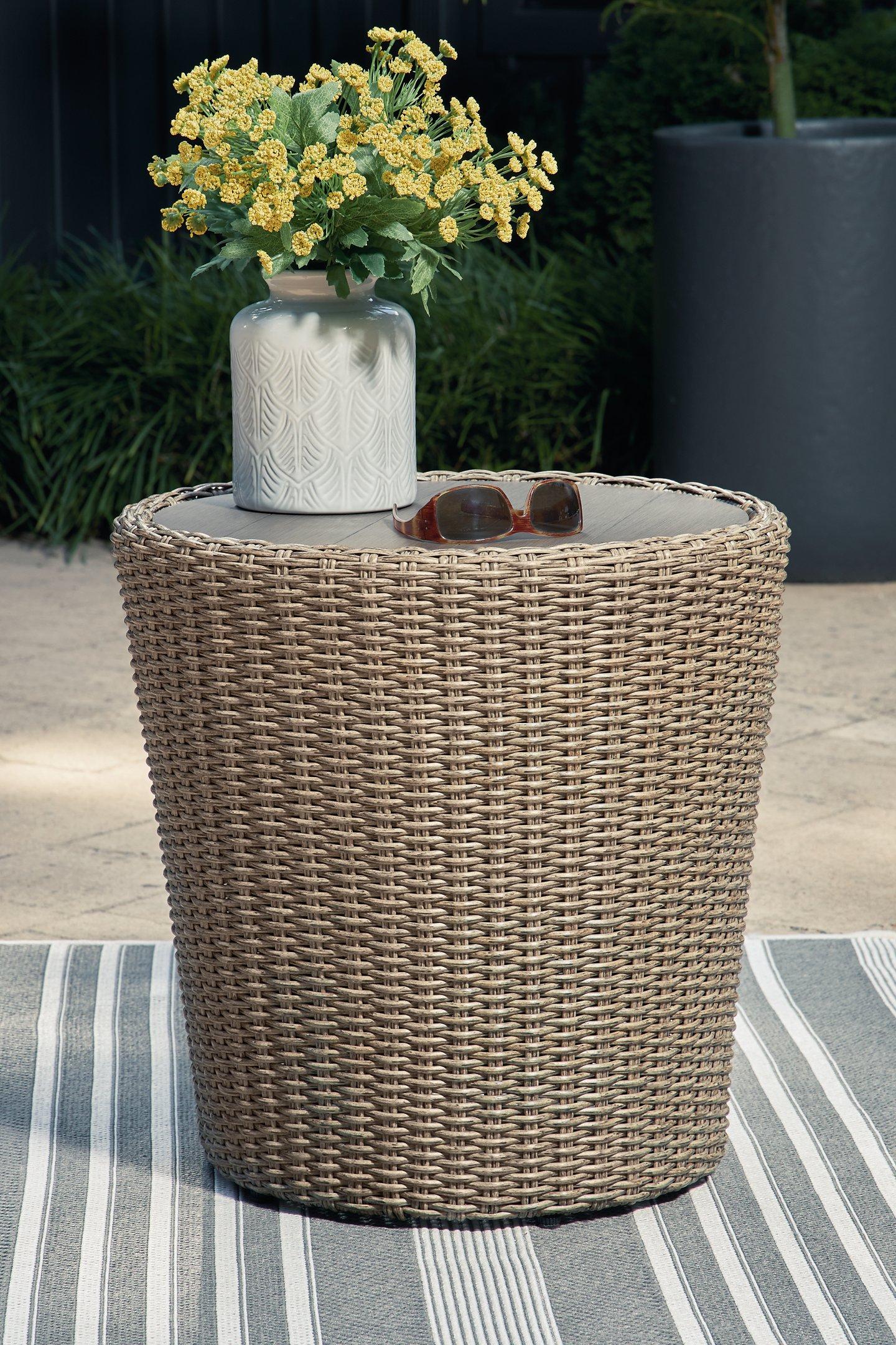 Danson Outdoor End Table - Luxury Home Furniture (MI)