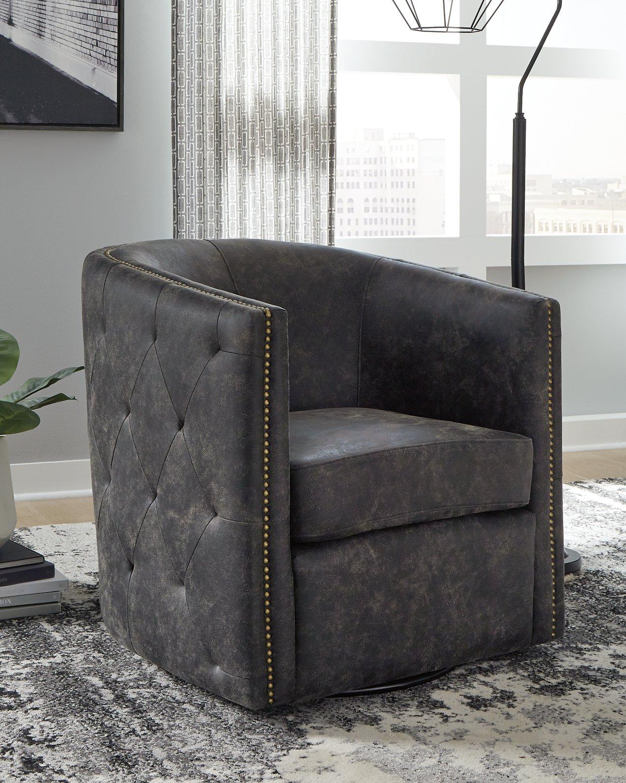 Brentlow Swivel Accent Chair - Luxury Home Furniture (MI)