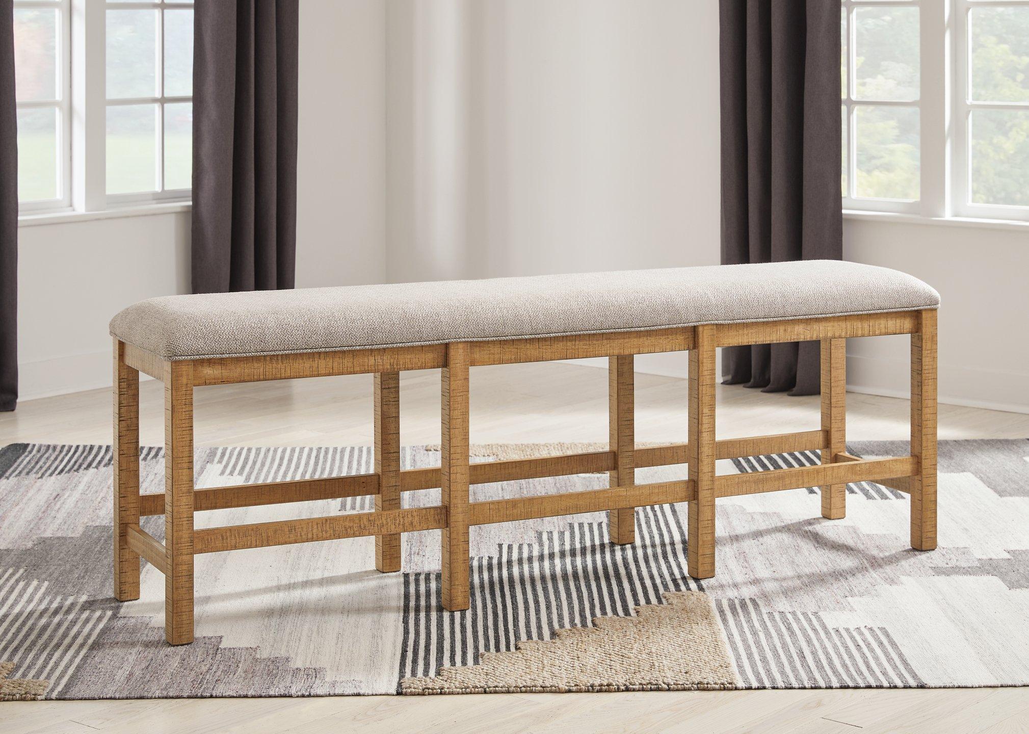 Havonplane 72" Counter Height Dining Bench - Luxury Home Furniture (MI)