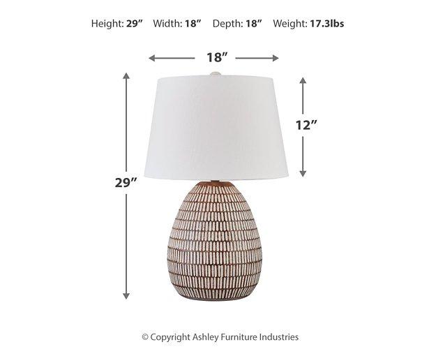 Darrich Lamp Set - Luxury Home Furniture (MI)