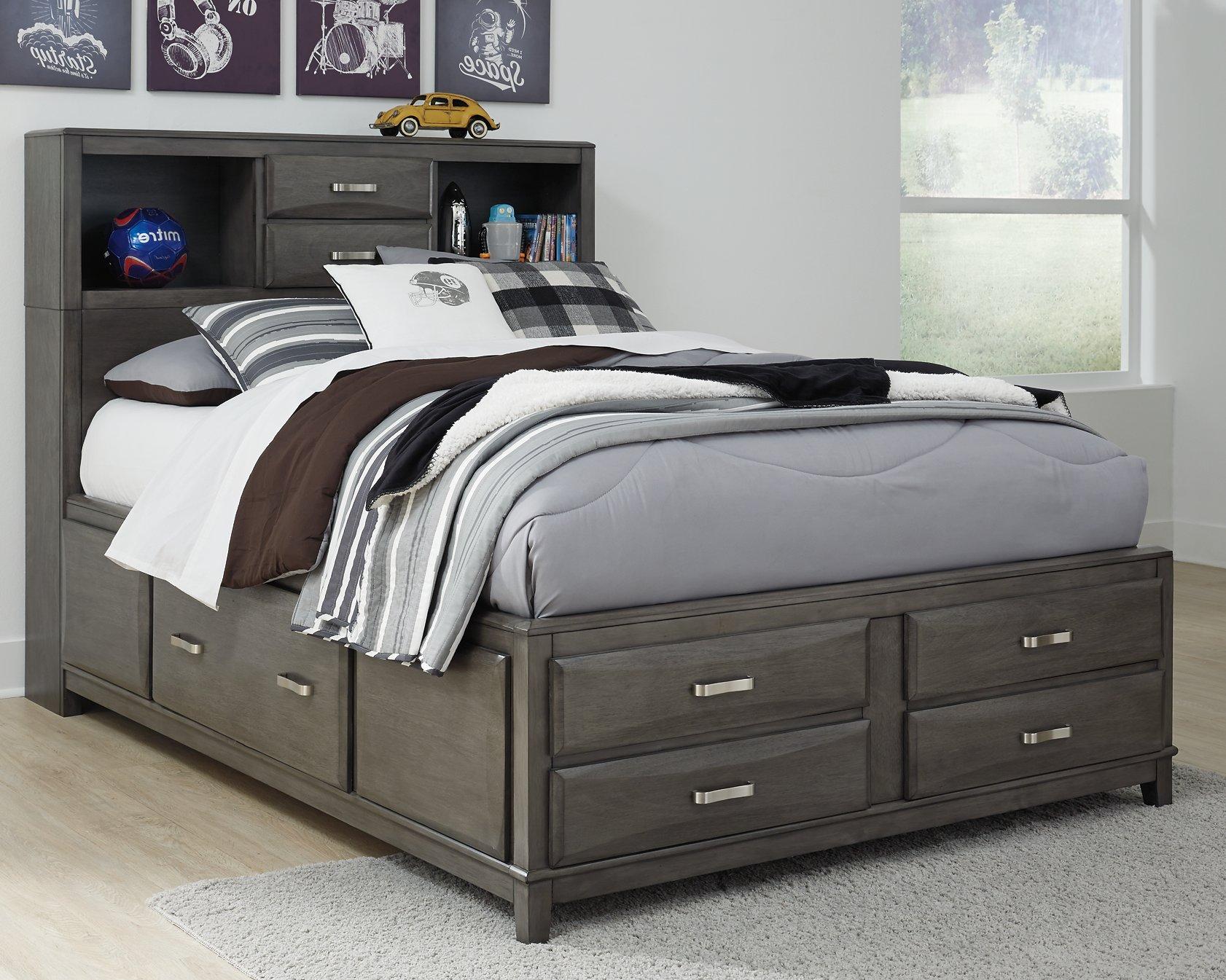 Caitbrook Storage Bed with 7 Drawers - Luxury Home Furniture (MI)