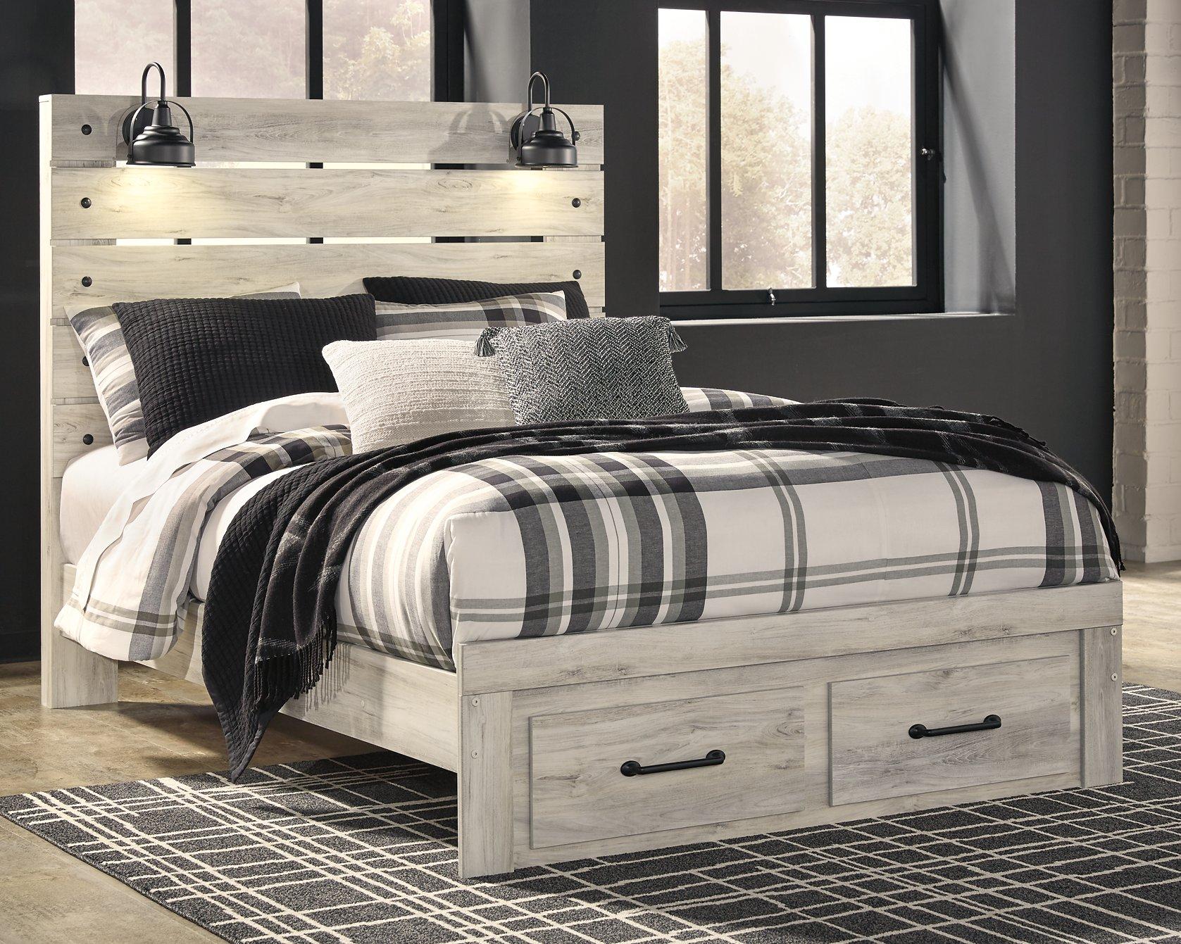Cambeck Bed with 2 Storage Drawers - Luxury Home Furniture (MI)