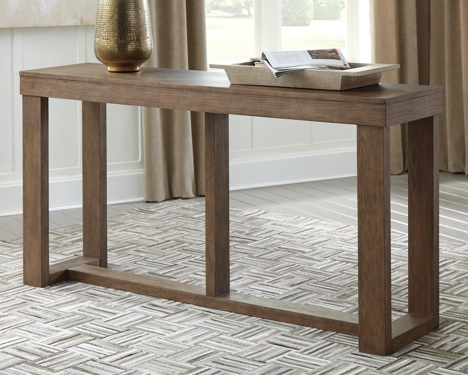 Cariton Sofa/Console Table - Luxury Home Furniture (MI)