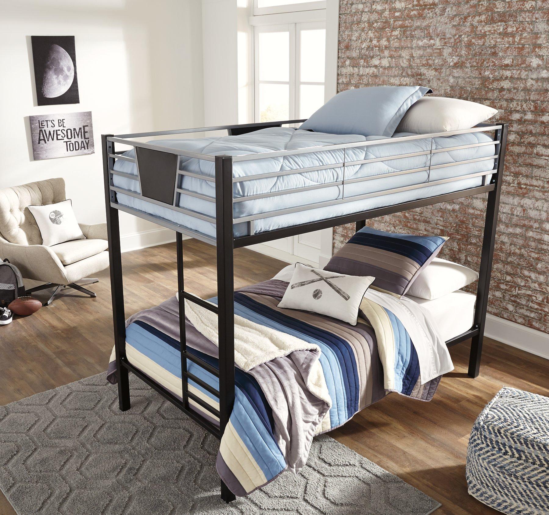 Dinsmore Bunk Bed with Ladder - Luxury Home Furniture (MI)