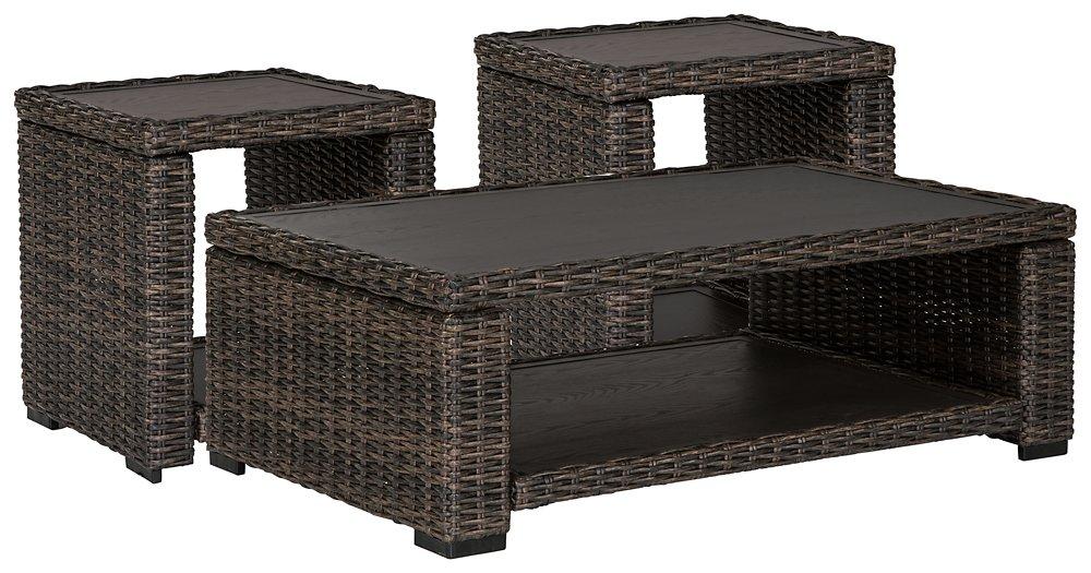 Grasson Lane Outdoor Occasional Table Set - Luxury Home Furniture (MI)