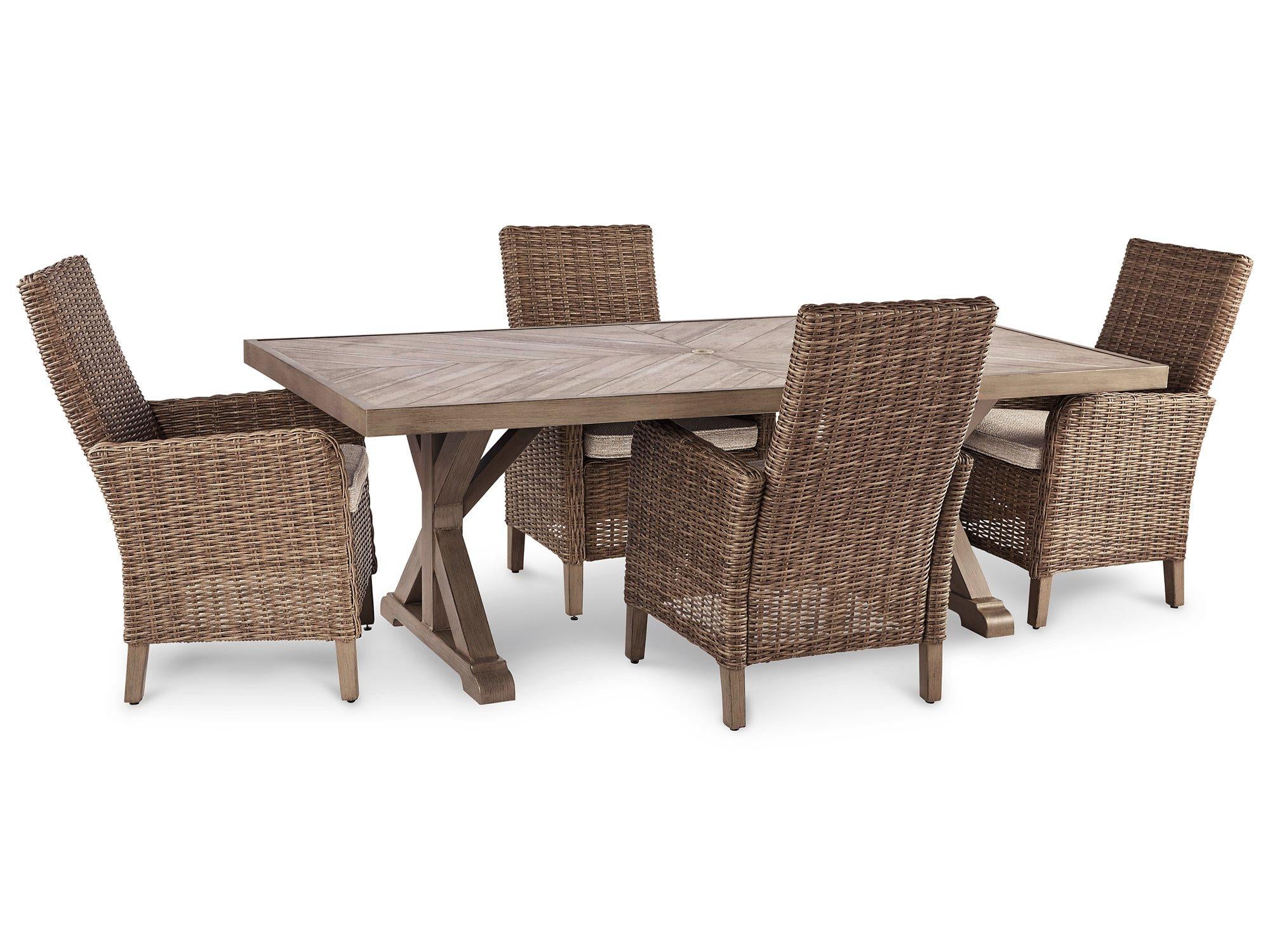Beachcroft Outdoor Dining Set - Luxury Home Furniture (MI)