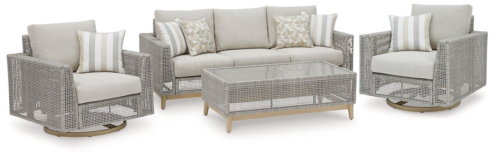 Seton Creek Outdoor Upholstery Set - Luxury Home Furniture (MI)