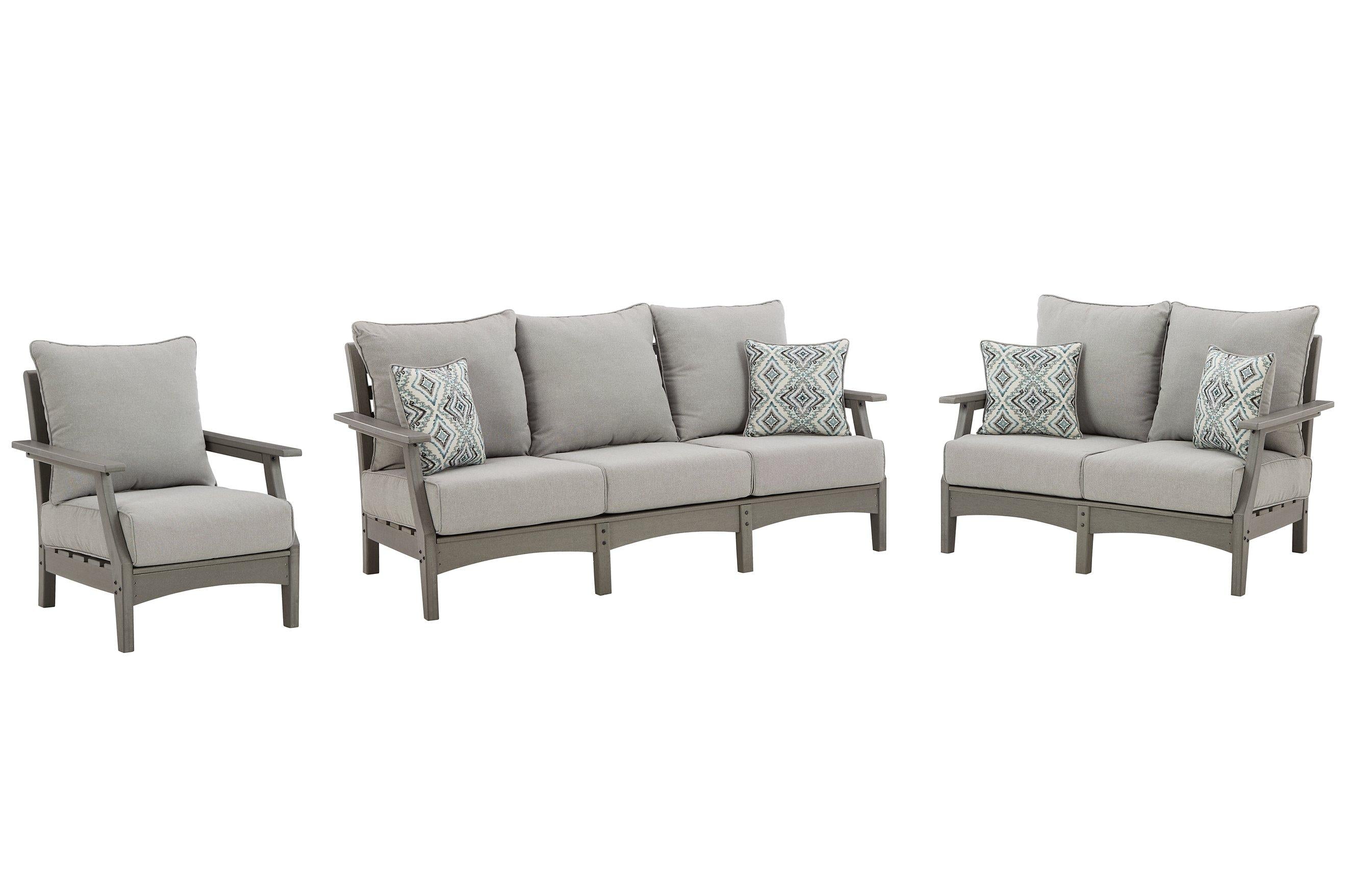 Visola Outdoor Seating Set - Luxury Home Furniture (MI)