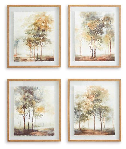Bryneford Wall Art (Set of 4) - Luxury Home Furniture (MI)