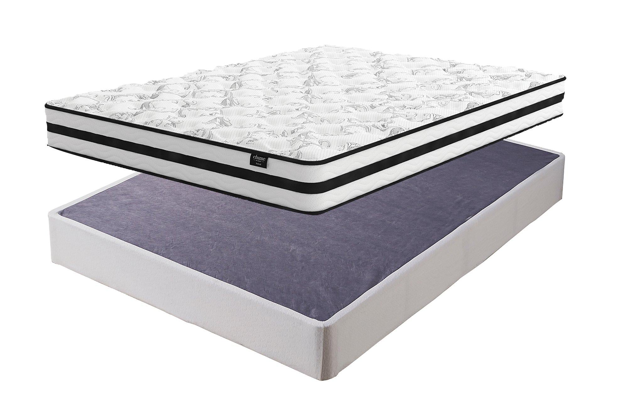 8 Inch Chime Innerspring Mattress Set - Luxury Home Furniture (MI)
